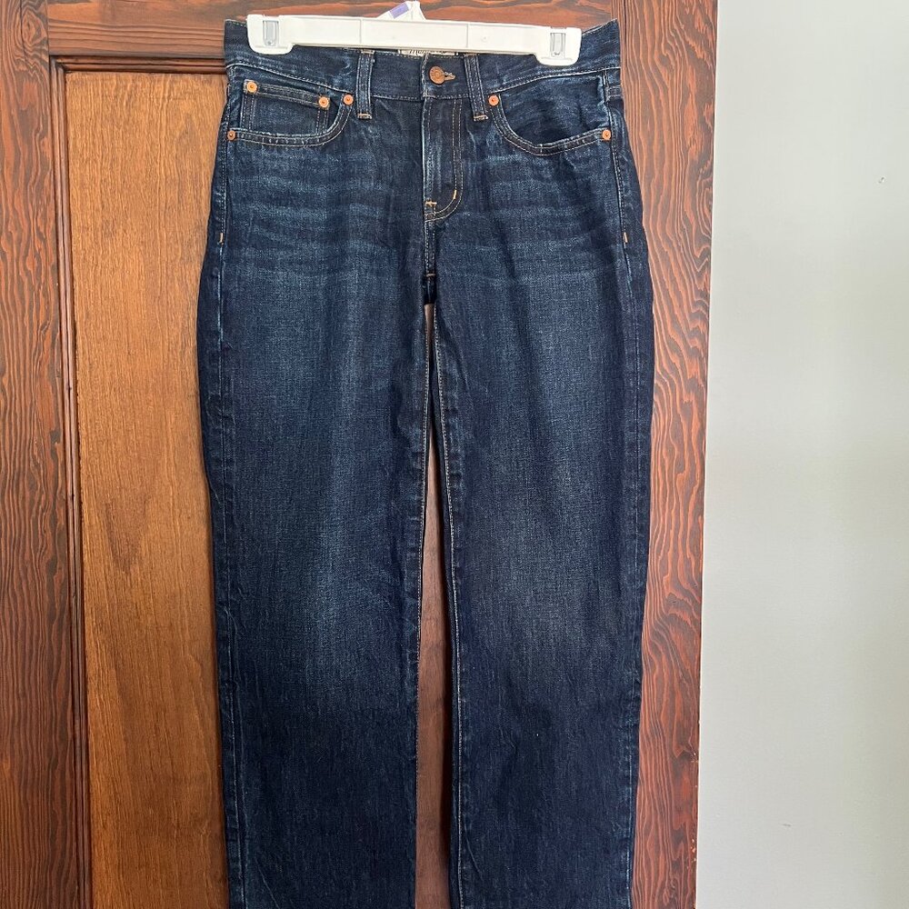 Madewell low-rise perfect vintage straight jean